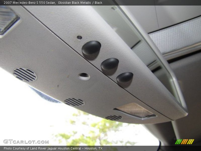 Obsidian Black Metallic / Black 2007 Mercedes-Benz S 550 Sedan