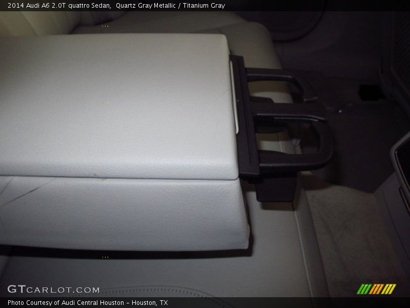 Quartz Gray Metallic / Titanium Gray 2014 Audi A6 2.0T quattro Sedan