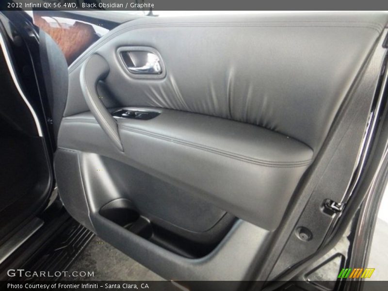 Black Obsidian / Graphite 2012 Infiniti QX 56 4WD