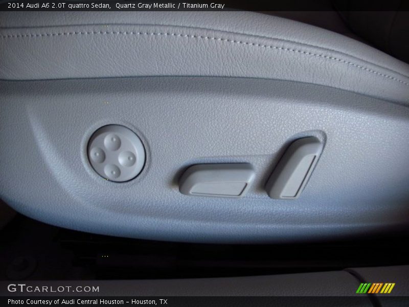 Quartz Gray Metallic / Titanium Gray 2014 Audi A6 2.0T quattro Sedan