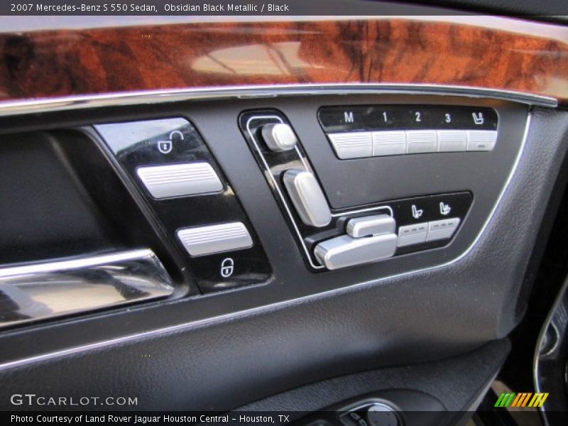 Obsidian Black Metallic / Black 2007 Mercedes-Benz S 550 Sedan