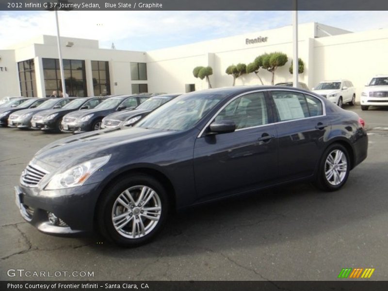 Blue Slate / Graphite 2012 Infiniti G 37 Journey Sedan