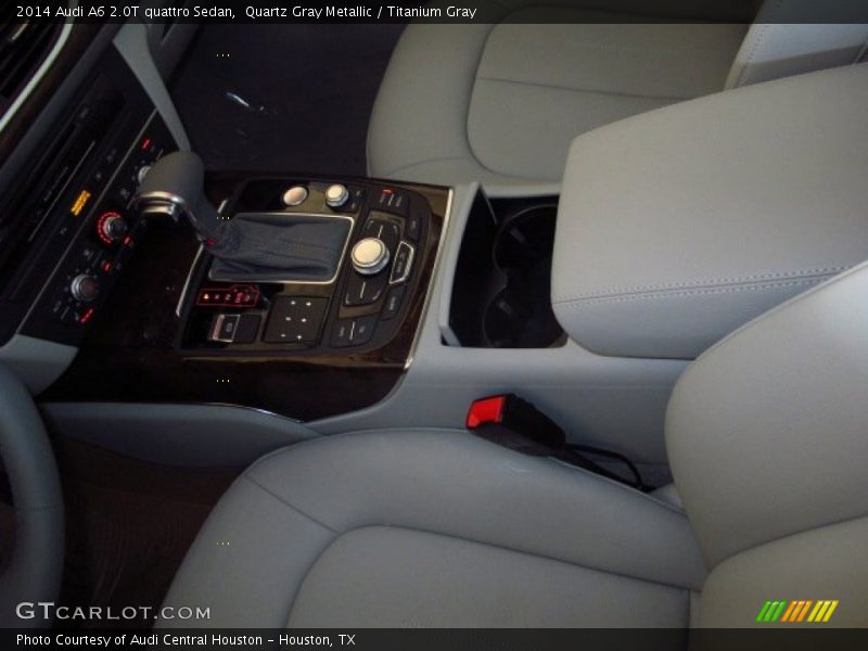 Quartz Gray Metallic / Titanium Gray 2014 Audi A6 2.0T quattro Sedan