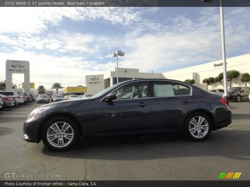 Blue Slate / Graphite 2012 Infiniti G 37 Journey Sedan