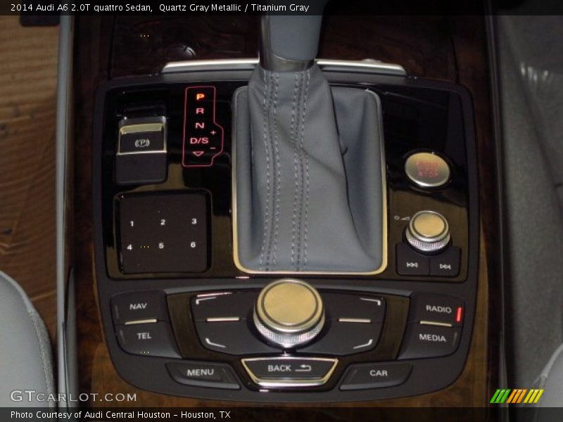 Quartz Gray Metallic / Titanium Gray 2014 Audi A6 2.0T quattro Sedan