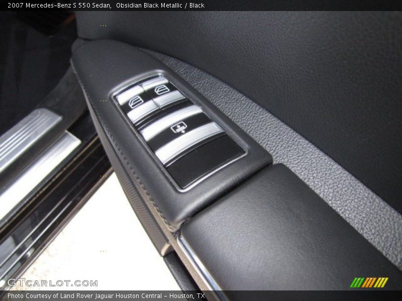 Obsidian Black Metallic / Black 2007 Mercedes-Benz S 550 Sedan