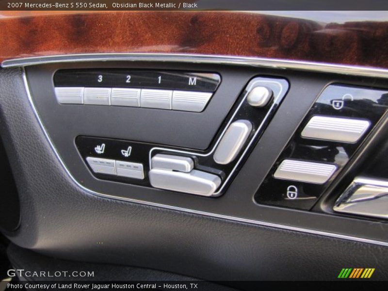 Obsidian Black Metallic / Black 2007 Mercedes-Benz S 550 Sedan