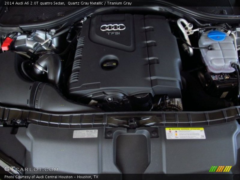 Quartz Gray Metallic / Titanium Gray 2014 Audi A6 2.0T quattro Sedan