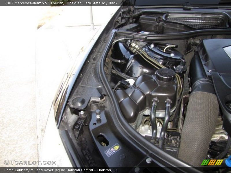 Obsidian Black Metallic / Black 2007 Mercedes-Benz S 550 Sedan