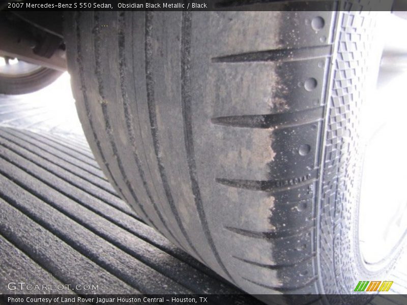 Obsidian Black Metallic / Black 2007 Mercedes-Benz S 550 Sedan