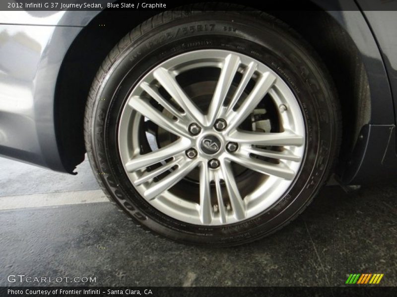 Blue Slate / Graphite 2012 Infiniti G 37 Journey Sedan