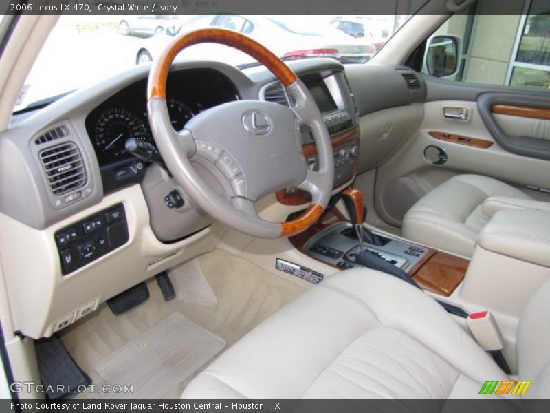 Ivory Interior - 2006 LX 470 