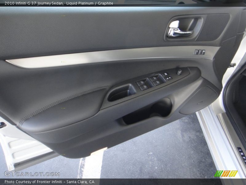 Liquid Platinum / Graphite 2010 Infiniti G 37 Journey Sedan