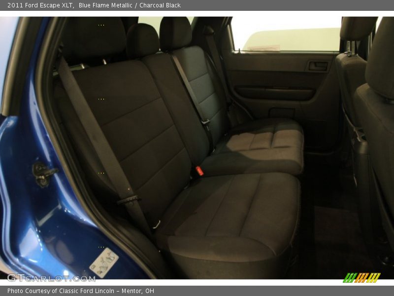 Blue Flame Metallic / Charcoal Black 2011 Ford Escape XLT