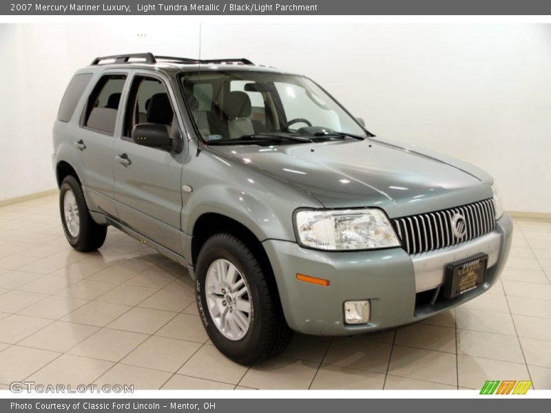 Light Tundra Metallic / Black/Light Parchment 2007 Mercury Mariner Luxury