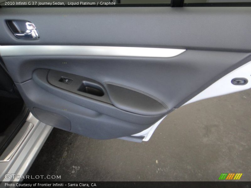 Liquid Platinum / Graphite 2010 Infiniti G 37 Journey Sedan