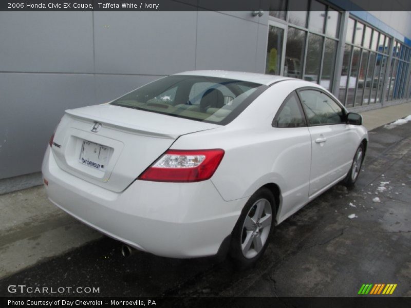 Taffeta White / Ivory 2006 Honda Civic EX Coupe