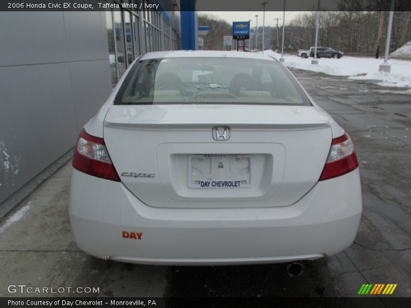 Taffeta White / Ivory 2006 Honda Civic EX Coupe
