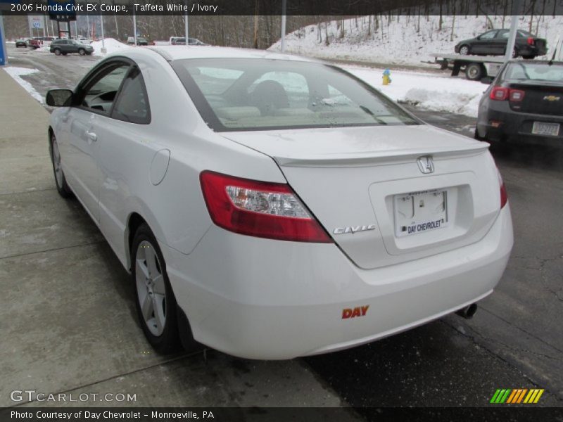 Taffeta White / Ivory 2006 Honda Civic EX Coupe