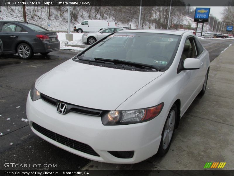 Taffeta White / Ivory 2006 Honda Civic EX Coupe
