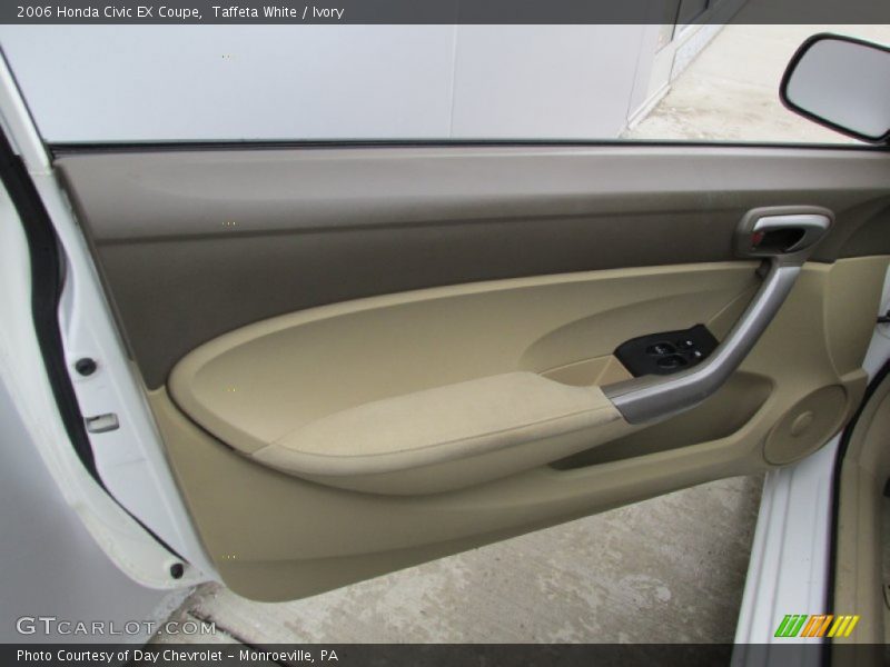 Taffeta White / Ivory 2006 Honda Civic EX Coupe
