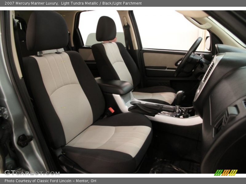 Light Tundra Metallic / Black/Light Parchment 2007 Mercury Mariner Luxury