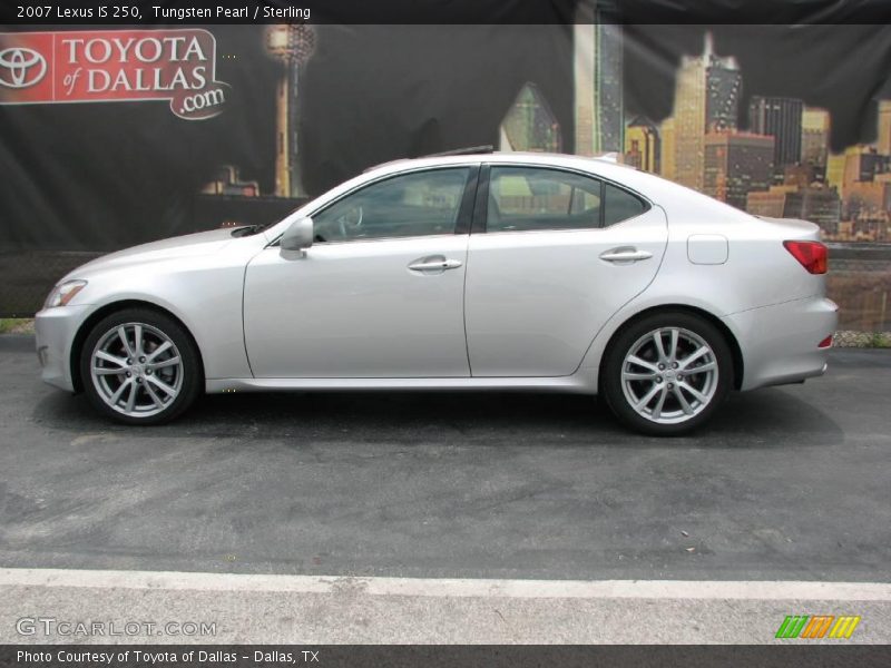 Tungsten Pearl / Sterling 2007 Lexus IS 250