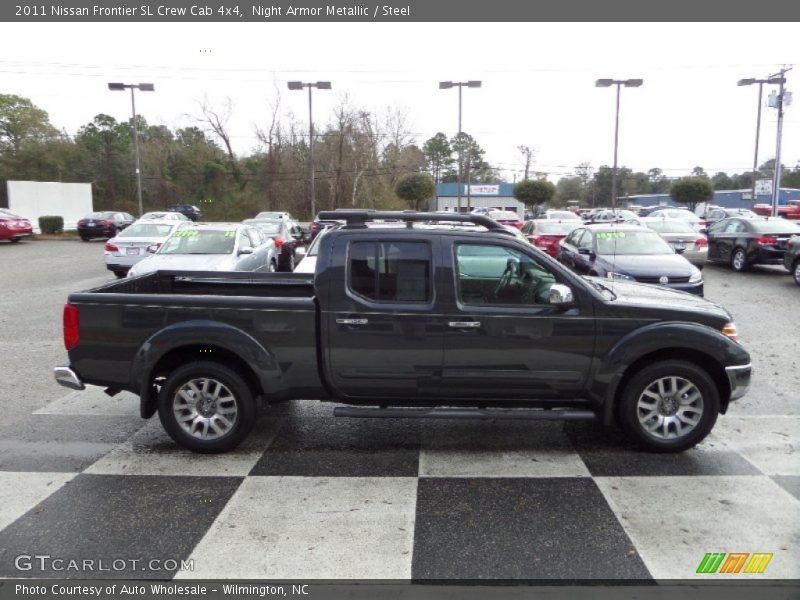 Night Armor Metallic / Steel 2011 Nissan Frontier SL Crew Cab 4x4