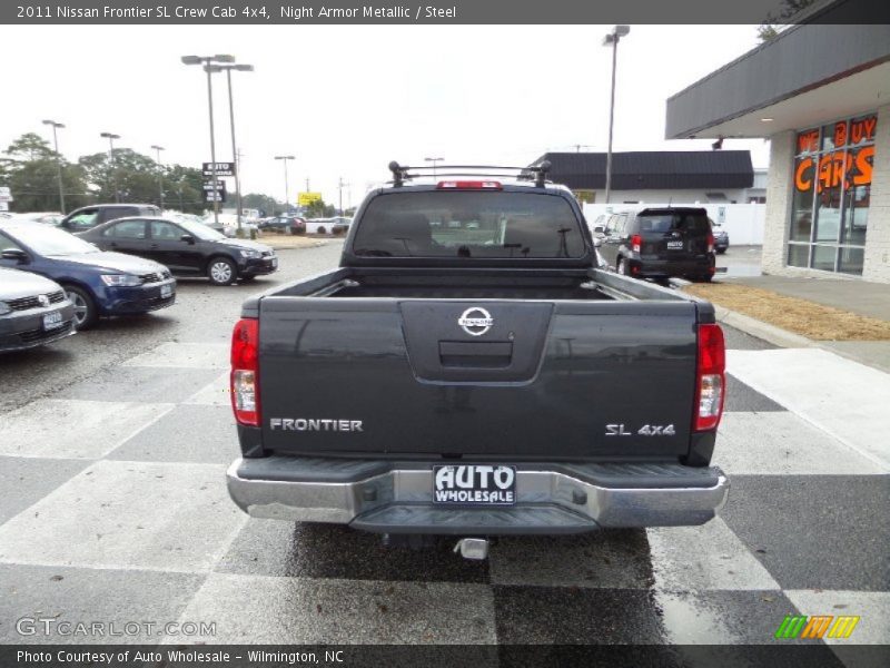 Night Armor Metallic / Steel 2011 Nissan Frontier SL Crew Cab 4x4