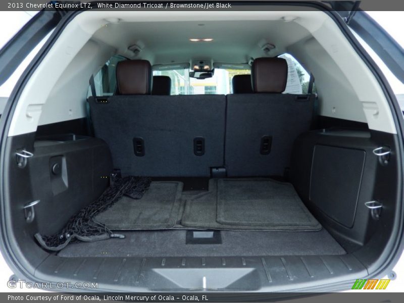 White Diamond Tricoat / Brownstone/Jet Black 2013 Chevrolet Equinox LTZ
