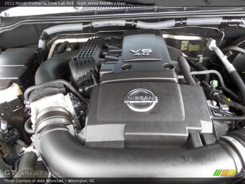 Night Armor Metallic / Steel 2011 Nissan Frontier SL Crew Cab 4x4