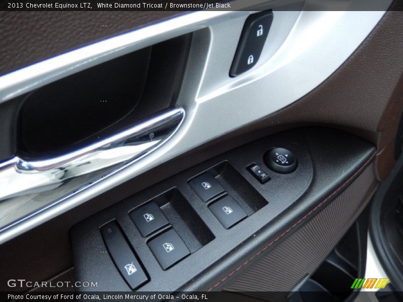 White Diamond Tricoat / Brownstone/Jet Black 2013 Chevrolet Equinox LTZ
