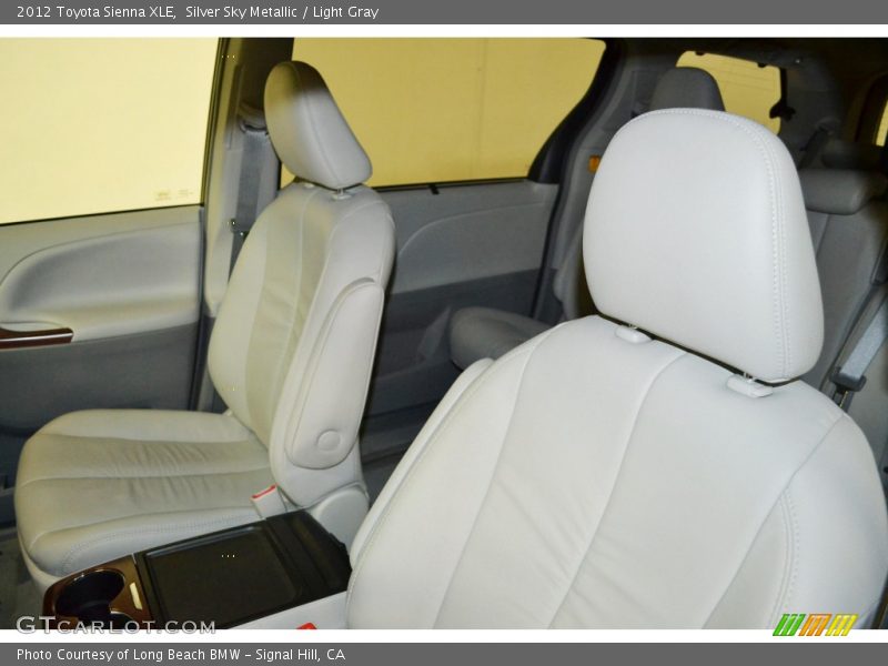 Silver Sky Metallic / Light Gray 2012 Toyota Sienna XLE