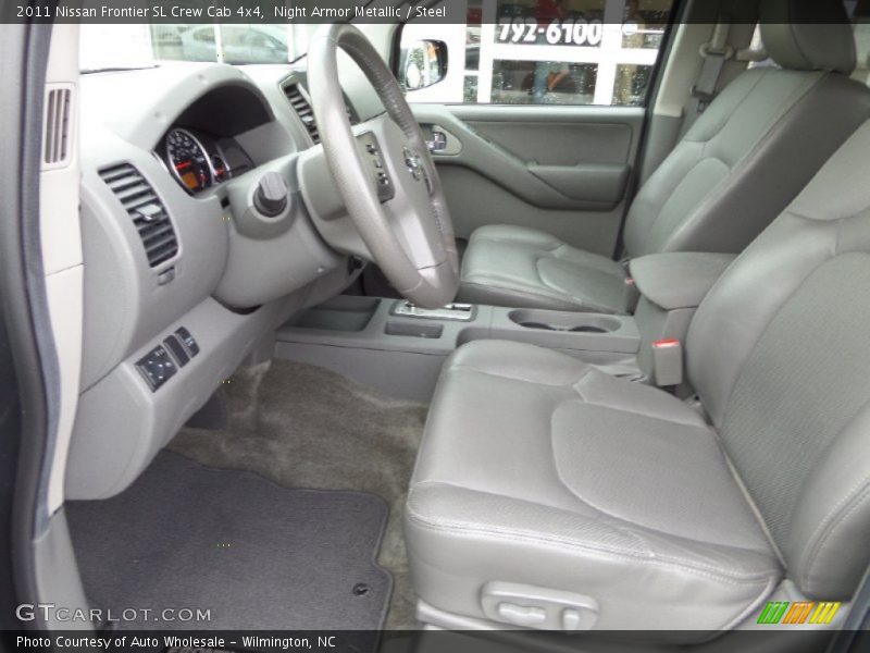 Night Armor Metallic / Steel 2011 Nissan Frontier SL Crew Cab 4x4