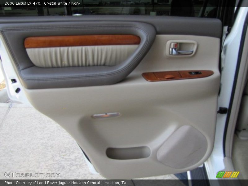 Crystal White / Ivory 2006 Lexus LX 470