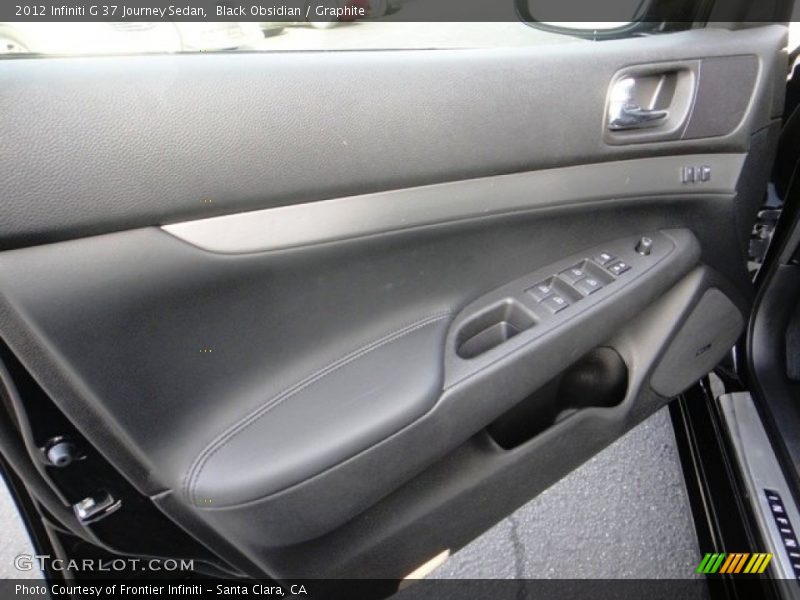 Black Obsidian / Graphite 2012 Infiniti G 37 Journey Sedan