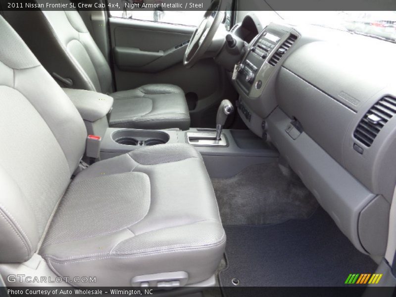 Night Armor Metallic / Steel 2011 Nissan Frontier SL Crew Cab 4x4