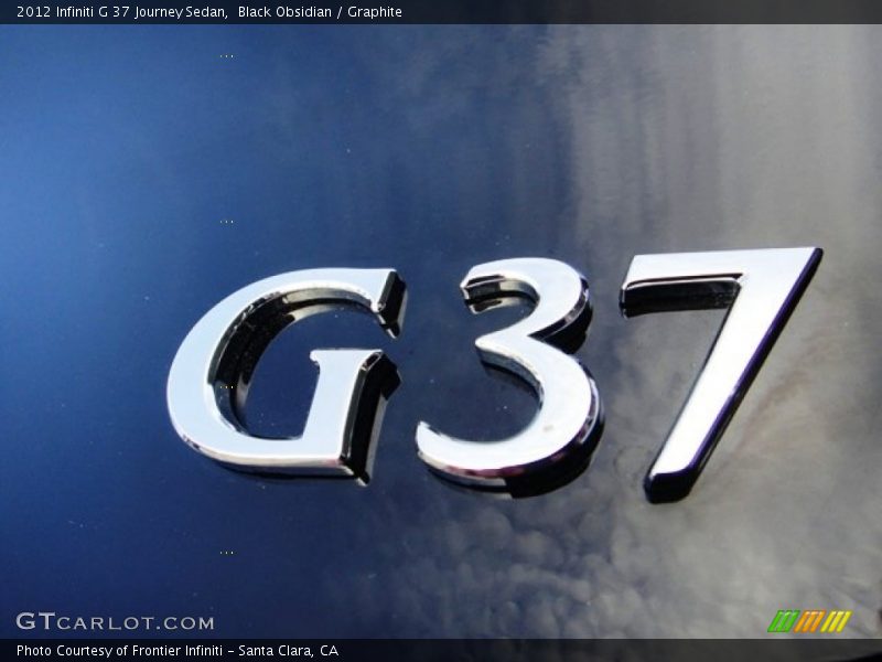 Black Obsidian / Graphite 2012 Infiniti G 37 Journey Sedan