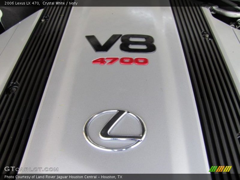 Crystal White / Ivory 2006 Lexus LX 470