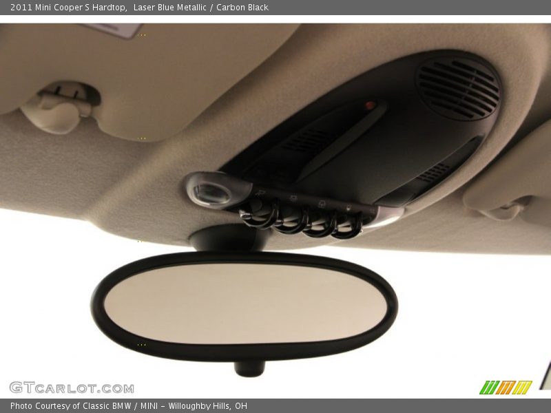 Laser Blue Metallic / Carbon Black 2011 Mini Cooper S Hardtop