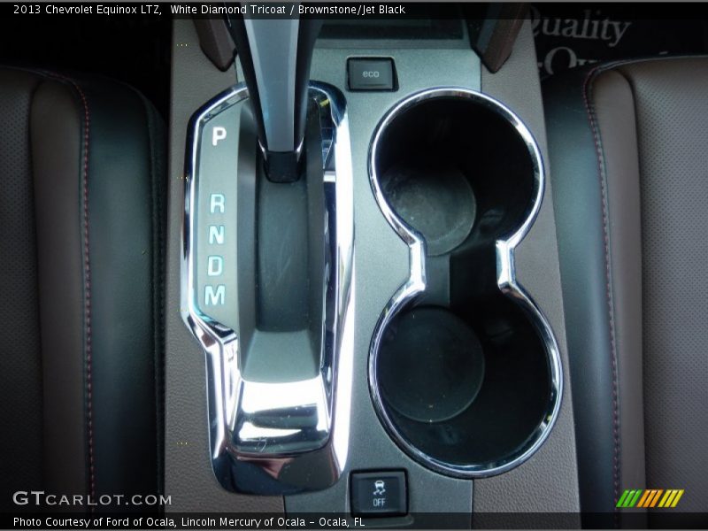 White Diamond Tricoat / Brownstone/Jet Black 2013 Chevrolet Equinox LTZ
