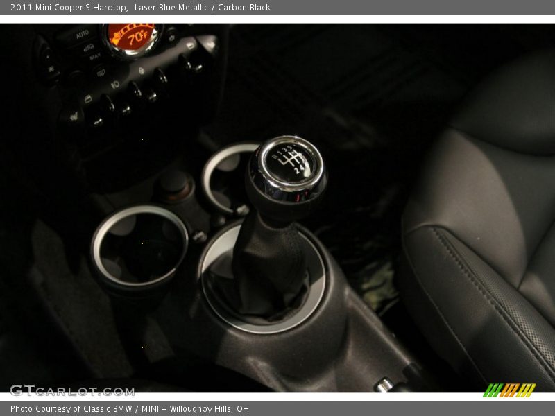  2011 Cooper S Hardtop 6 Speed Manual Shifter