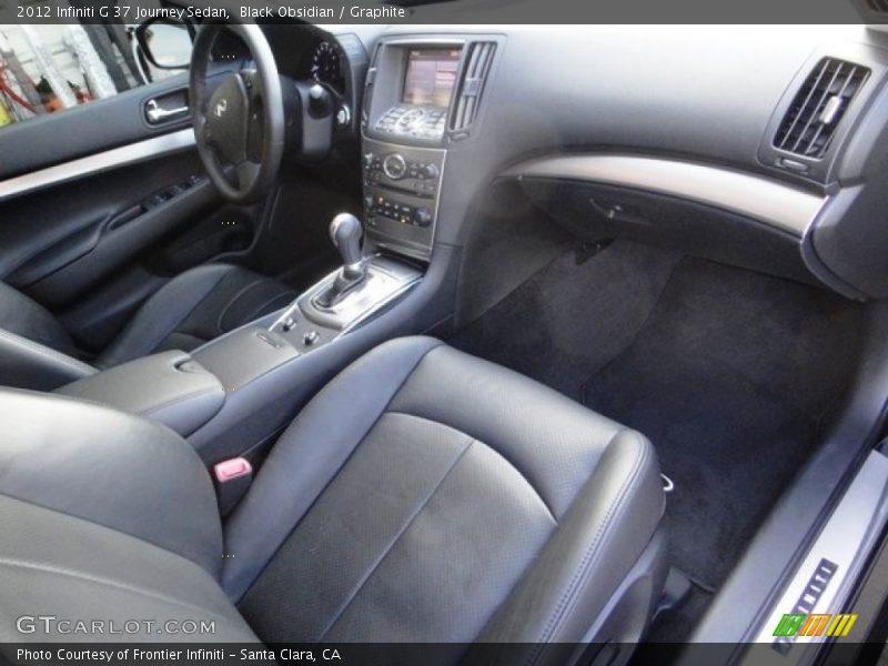 Black Obsidian / Graphite 2012 Infiniti G 37 Journey Sedan