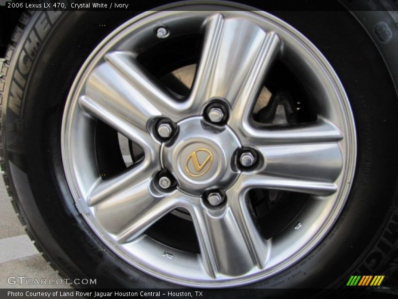 Crystal White / Ivory 2006 Lexus LX 470