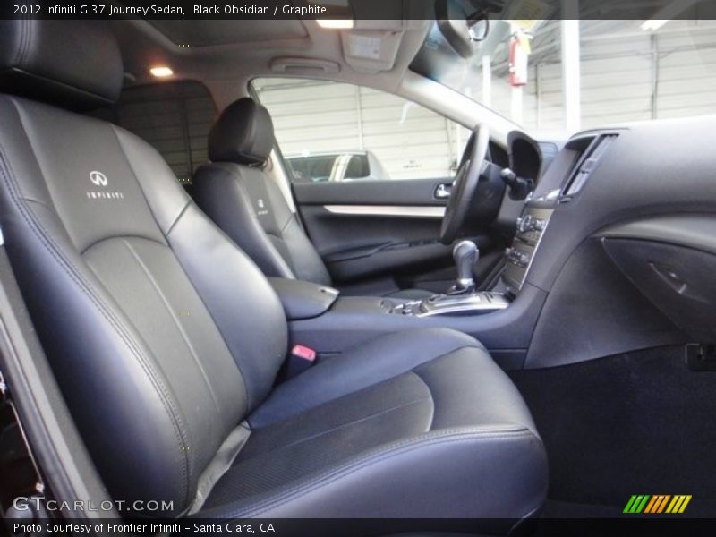 Black Obsidian / Graphite 2012 Infiniti G 37 Journey Sedan