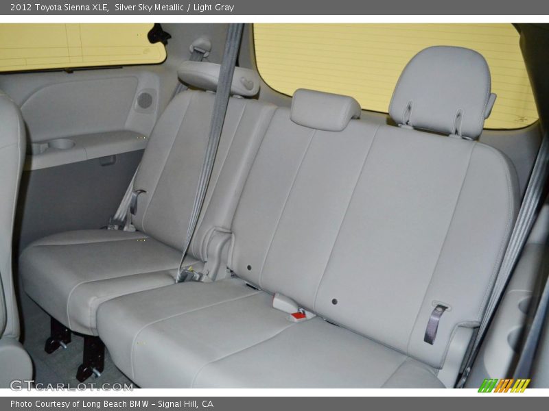 Silver Sky Metallic / Light Gray 2012 Toyota Sienna XLE