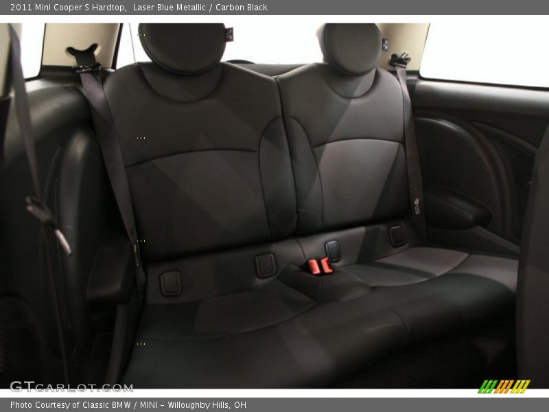 Laser Blue Metallic / Carbon Black 2011 Mini Cooper S Hardtop