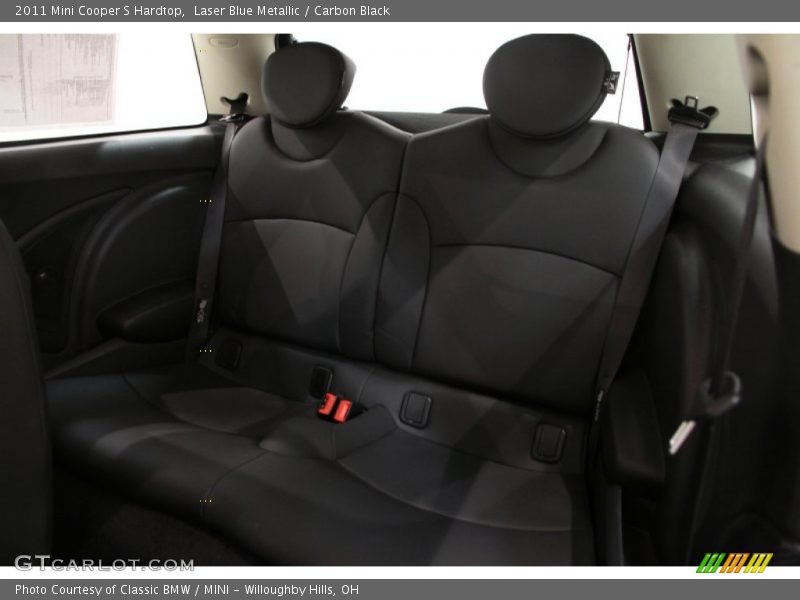 Rear Seat of 2011 Cooper S Hardtop