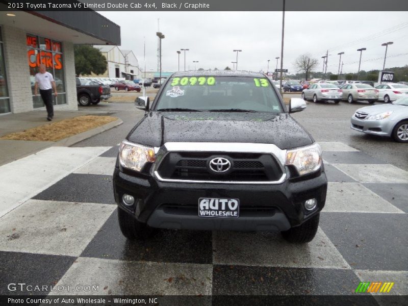 Black / Graphite 2013 Toyota Tacoma V6 Limited Double Cab 4x4