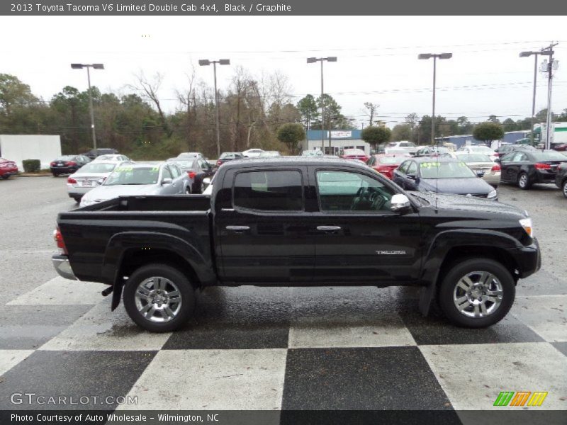 Black / Graphite 2013 Toyota Tacoma V6 Limited Double Cab 4x4